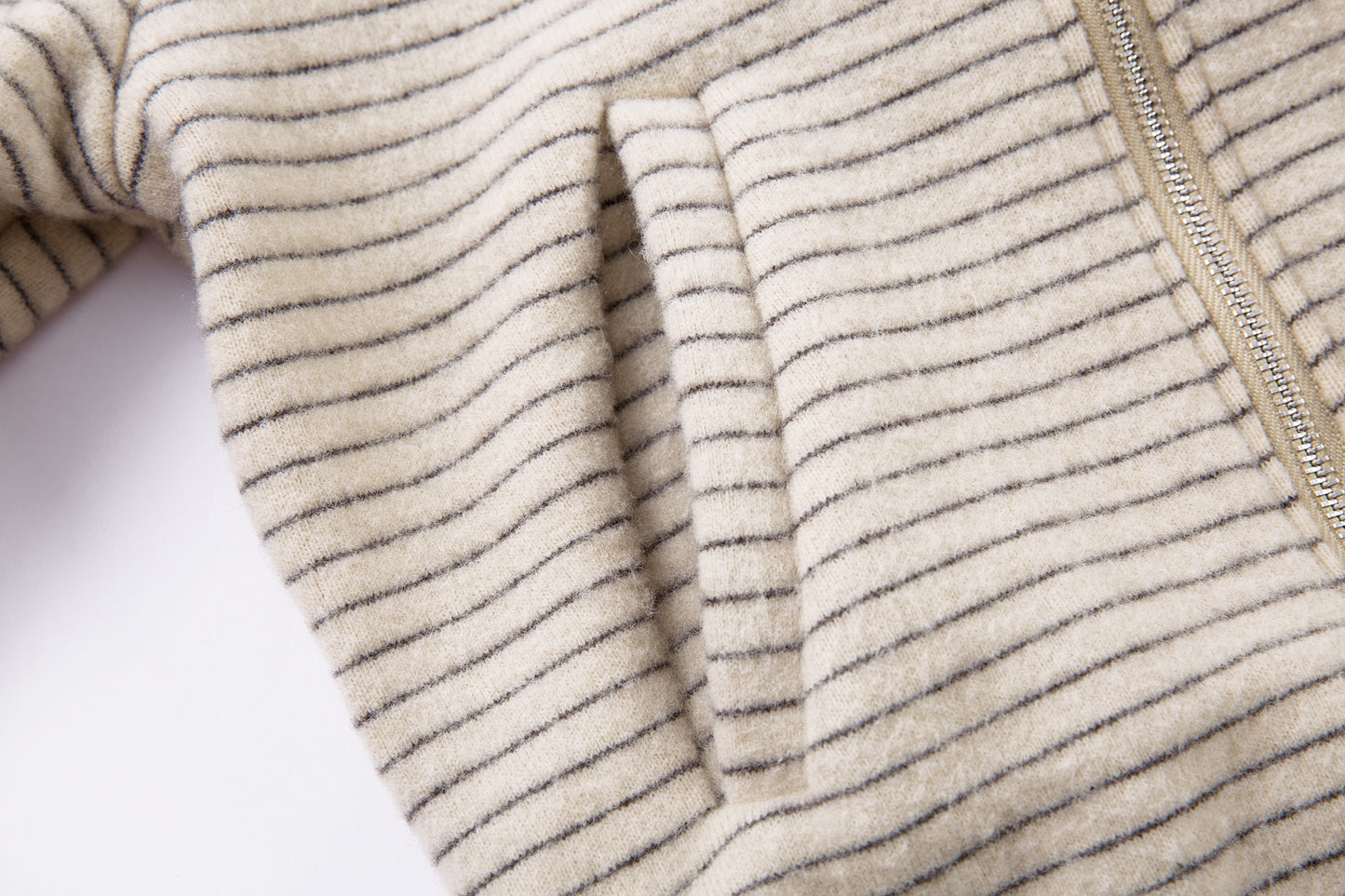 Stone Haze | Washed Denim Jacket with Zip Front - Santo 