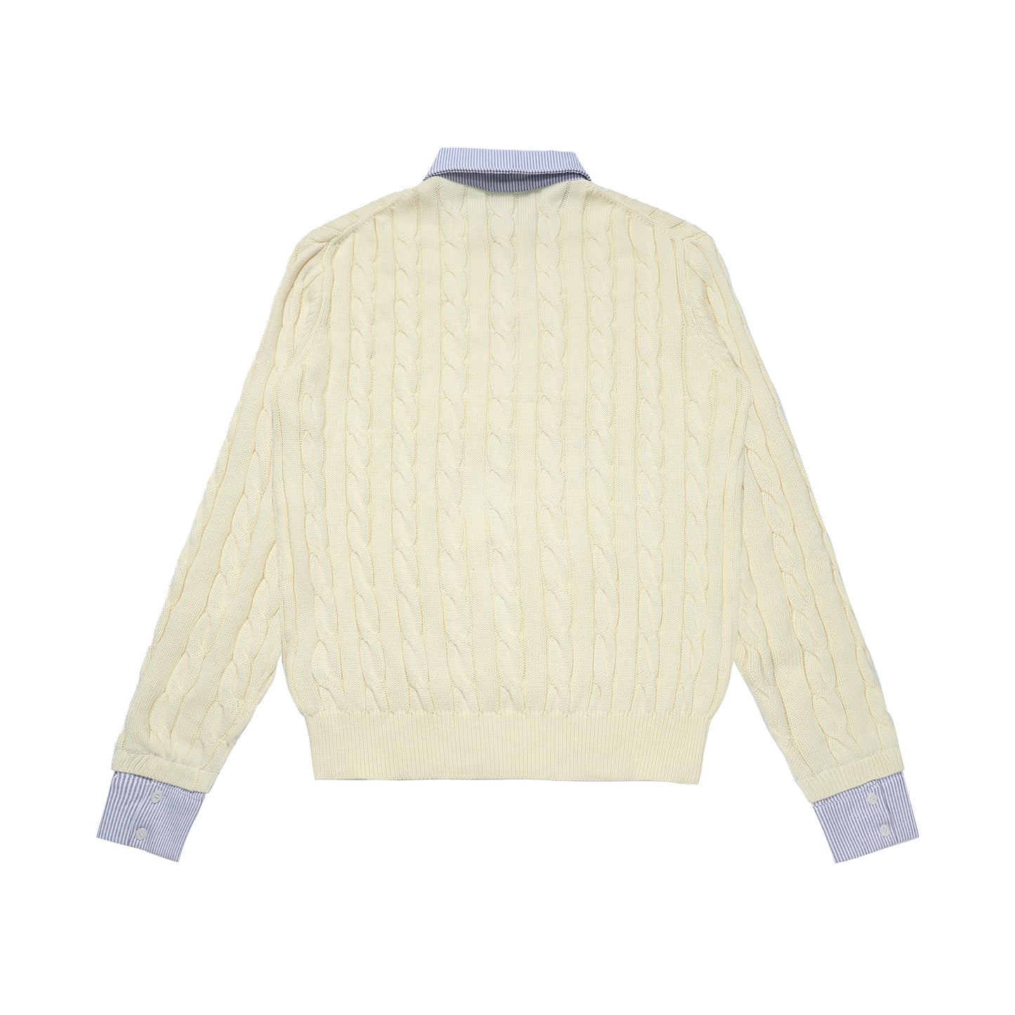 Fuzzy Pup | Dog Sweater with Colorful Knit Scarf