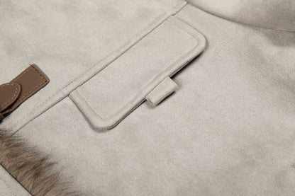 Woolly Herd | Oversized Sweater with Fluffy Sheep Pattern - Santo 