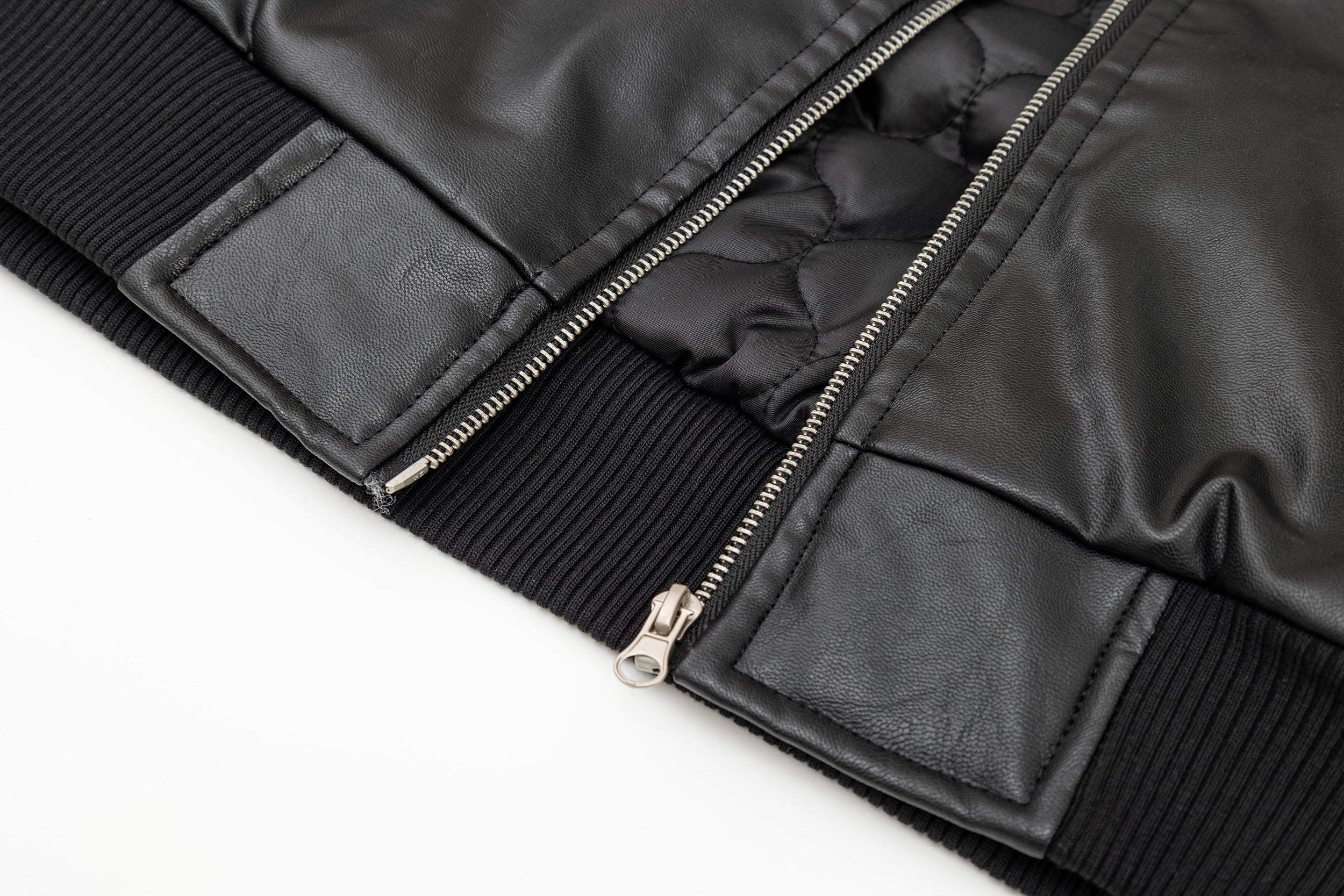 Moto Style | Faux Fur PU Jacket