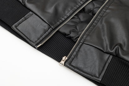 Moto Style | Faux Fur PU Jacket - Santo 