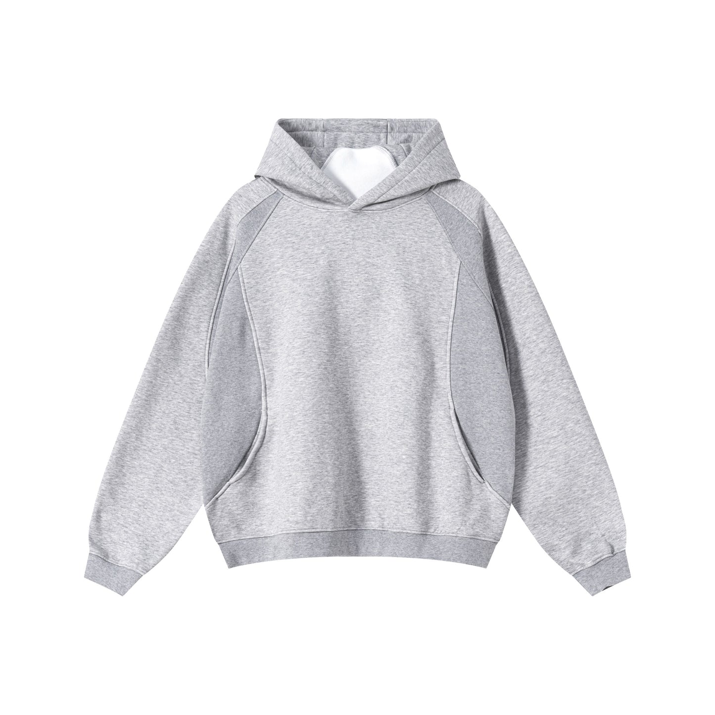 Colorblock Panel Design | Oversized Hoodie - Santo 