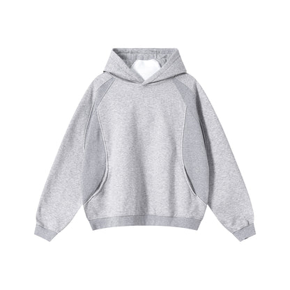 Colorblock Panel Design | Oversized Hoodie - Santo 