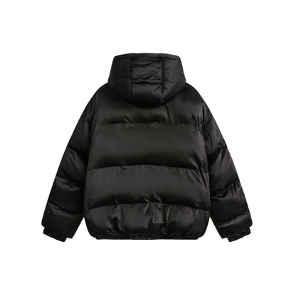 Frosted Block | Padded Utility Hooded Coat