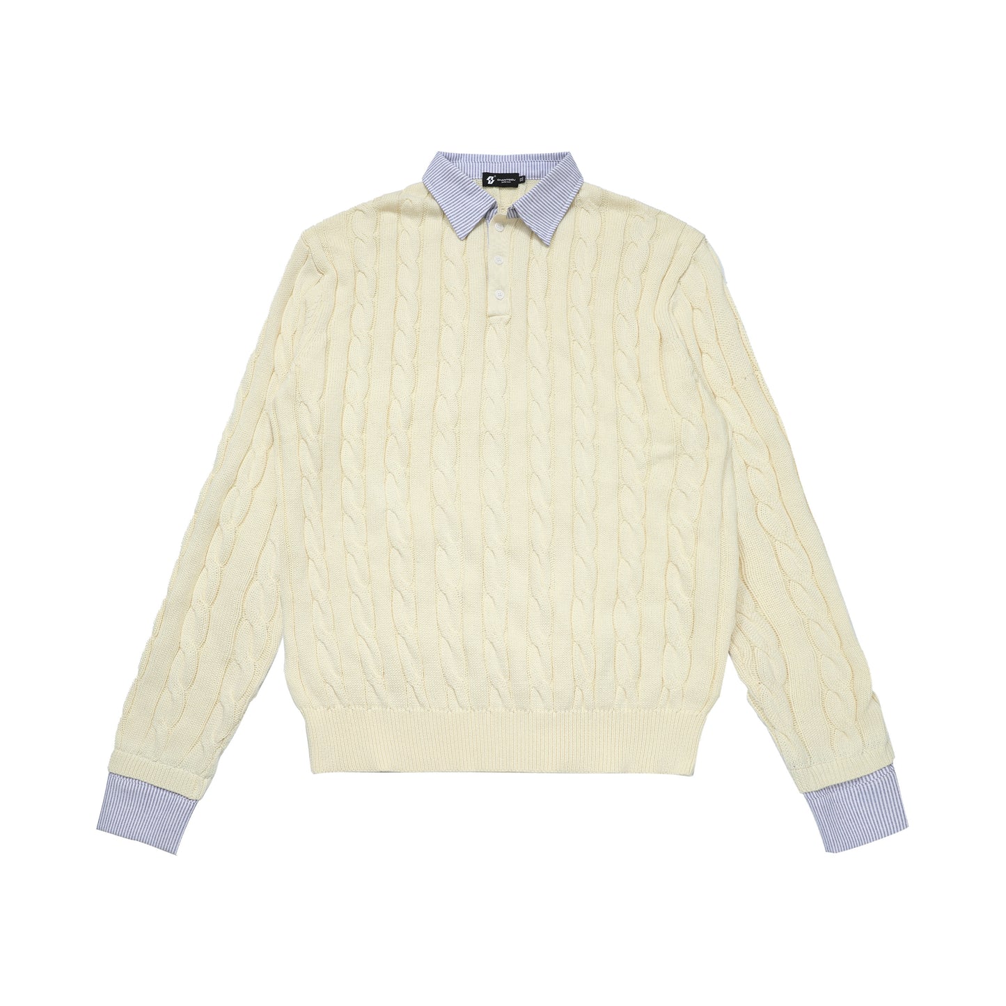 Fuzzy Pup | Dog Sweater with Colorful Knit Scarf