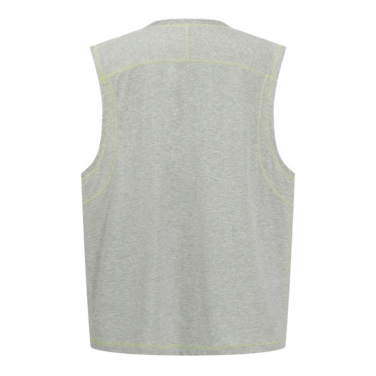 Forest Pulse | Contrast Seam Sleeveless Top - Santo 