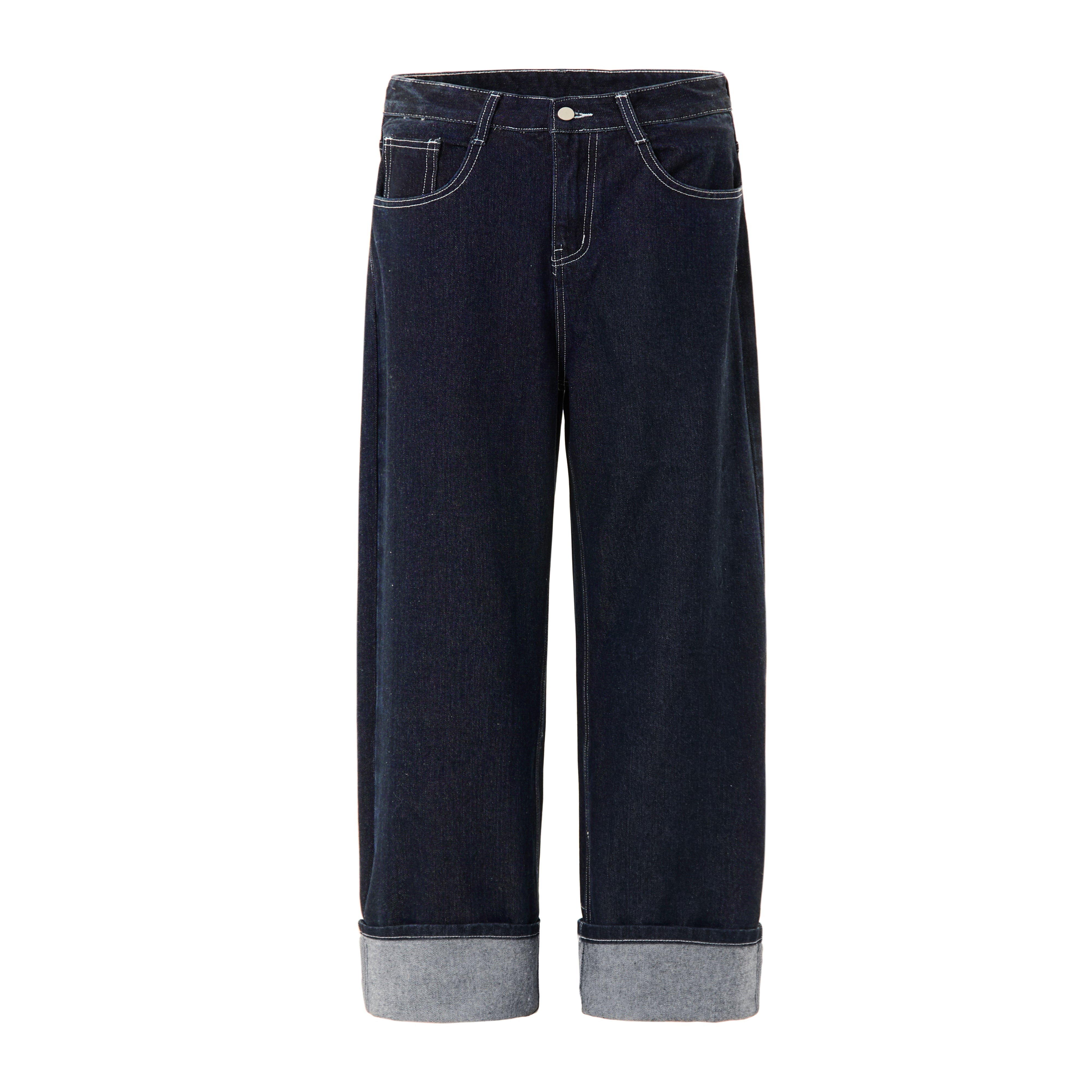 Bestickte Schrift | Baggy Jeans