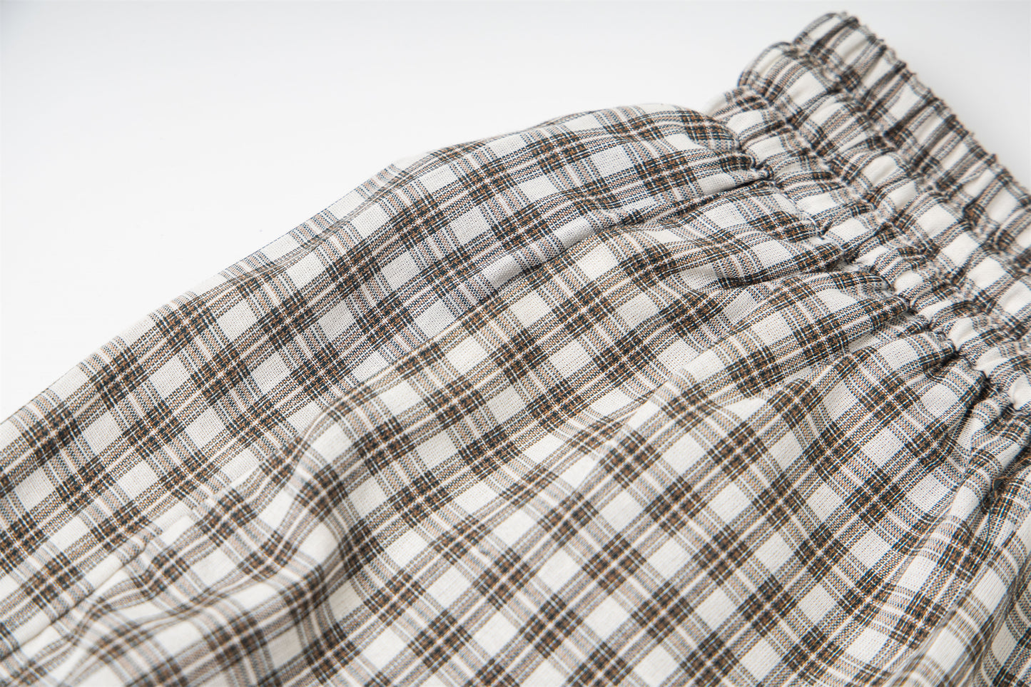 Cross Patch | Plaid Lounge Pants - Santo 
