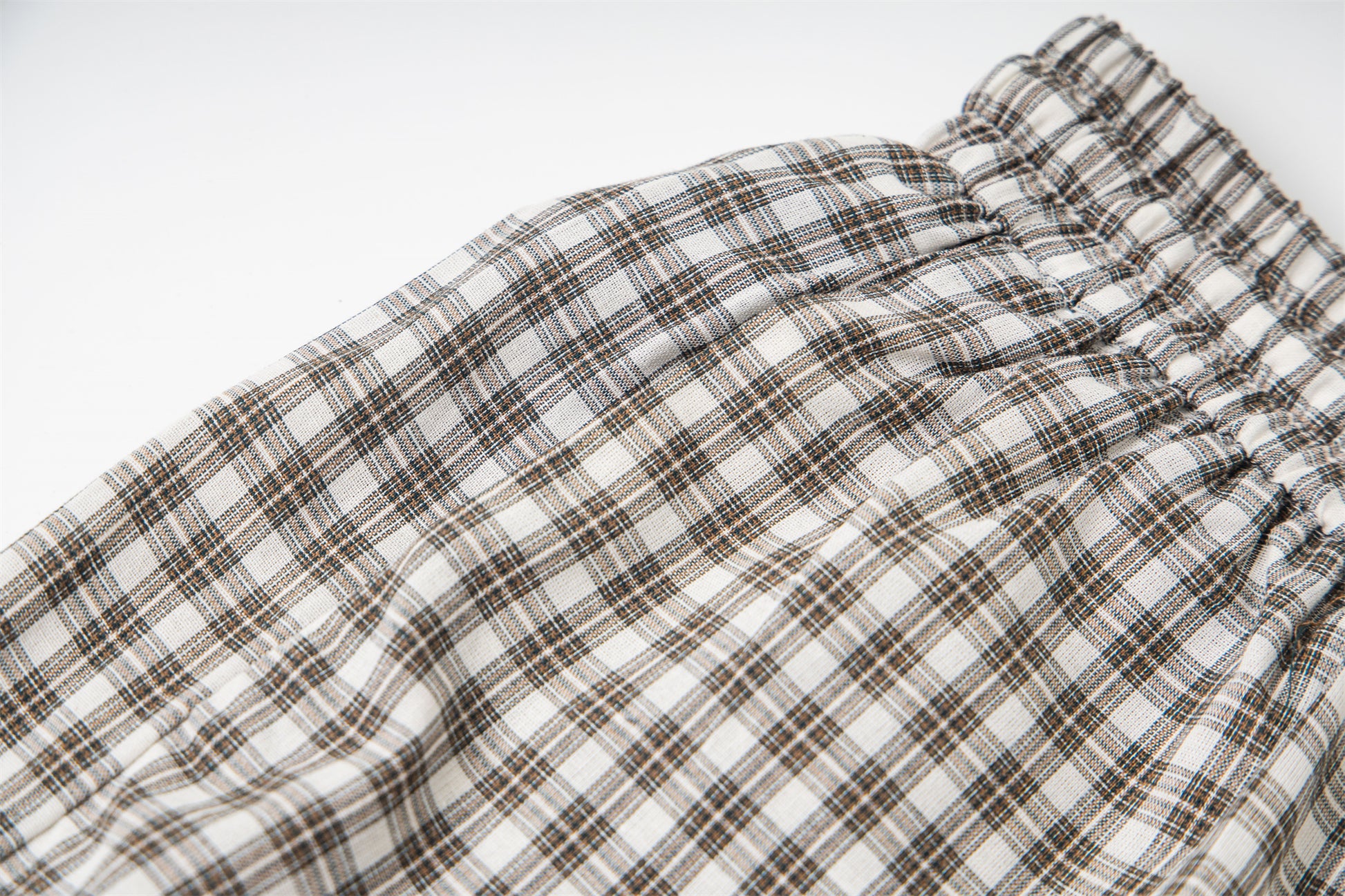 Cross Patch | Plaid Lounge Pants - Santo 