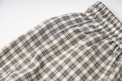 Cross Patch | Plaid Lounge Pants - Santo 