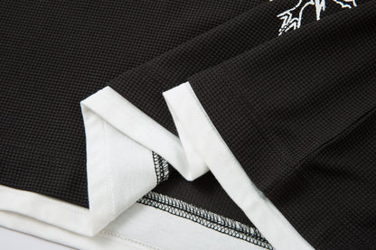 Vampire Graphic Design | Layered Sweatshirt - Santo 