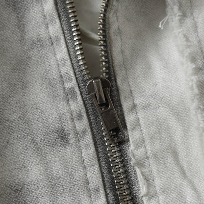 Washed Fray Edge | Hooded Jacket - Santo 