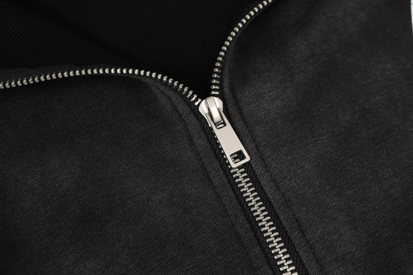 Vintage Sport Stripe | Zip Up Hoodie - Santo 