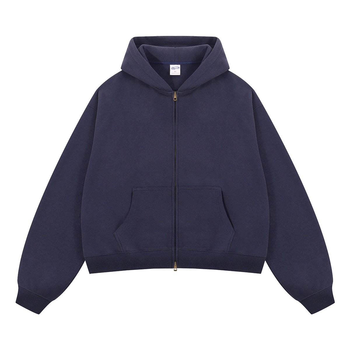 Boxy | Zip-Up Hoodie - Santo 