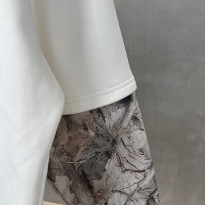 Woodland Camo| Long Sleeve T-Shirt - Santo 