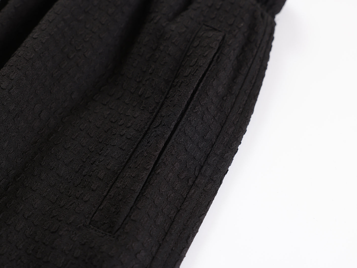 Waffle Drawstring Wide | Jogger Pants - Santo 