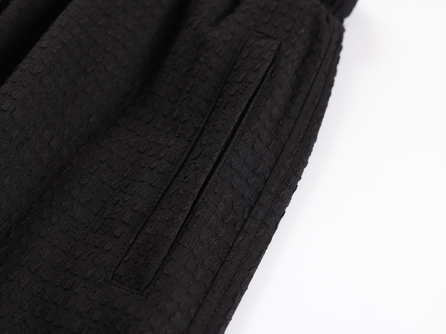 Waffle Drawstring Wide | Jogger Pants - Santo 