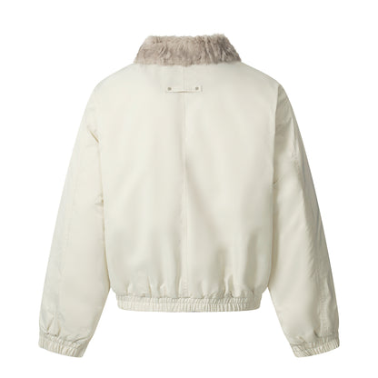 Faux-Fur Collar | Short Winter Jacket