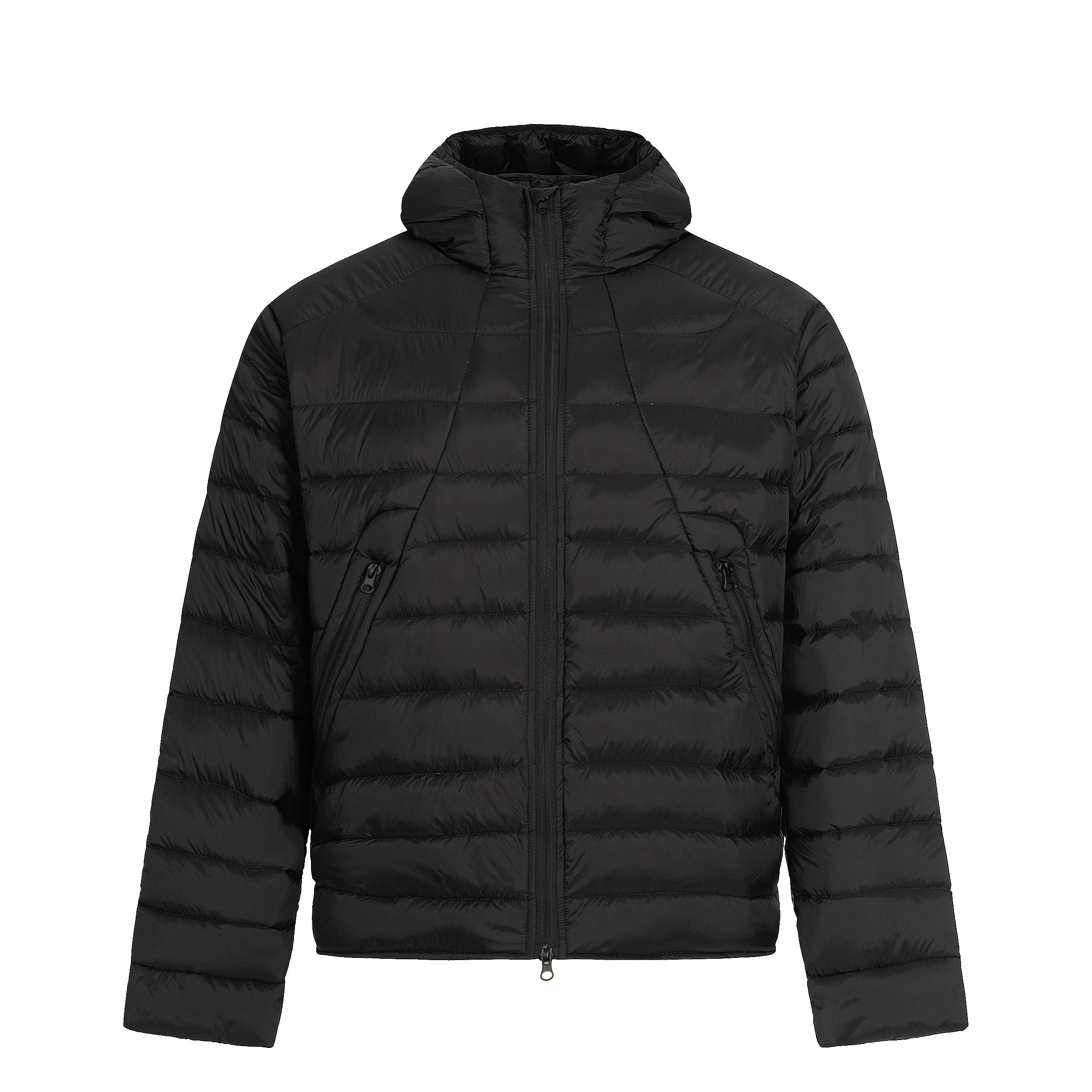 Minimal Panel-Lined | Hooded Puffer Jacket