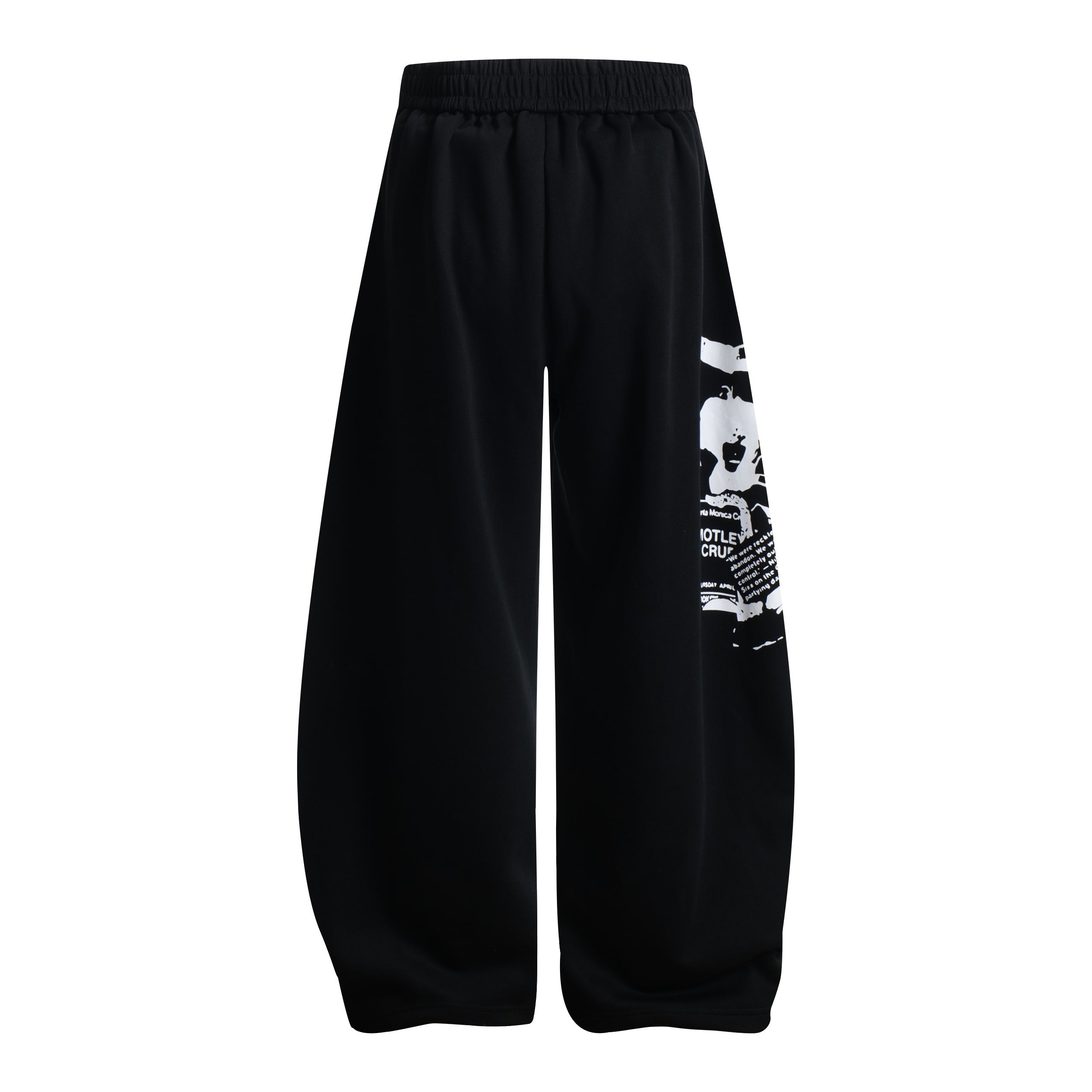 Stage Riot | Wide-Leg Printed Drawstring Pants