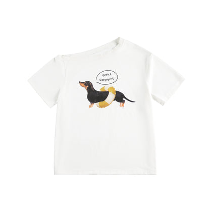 Sushi Pup | Humorous Dog Print Tee - Santo 