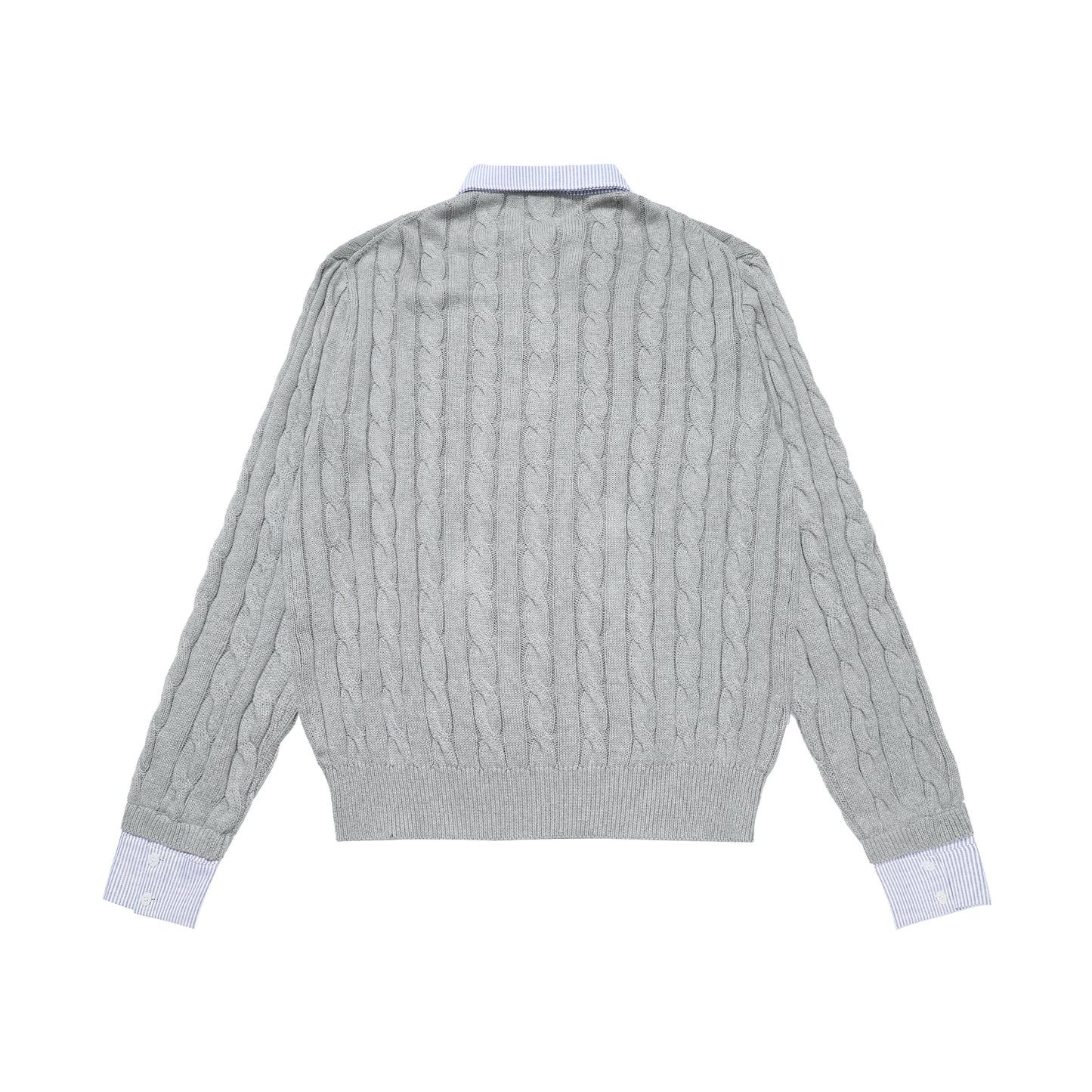 Fuzzy Pup | Dog Sweater with Colorful Knit Scarf