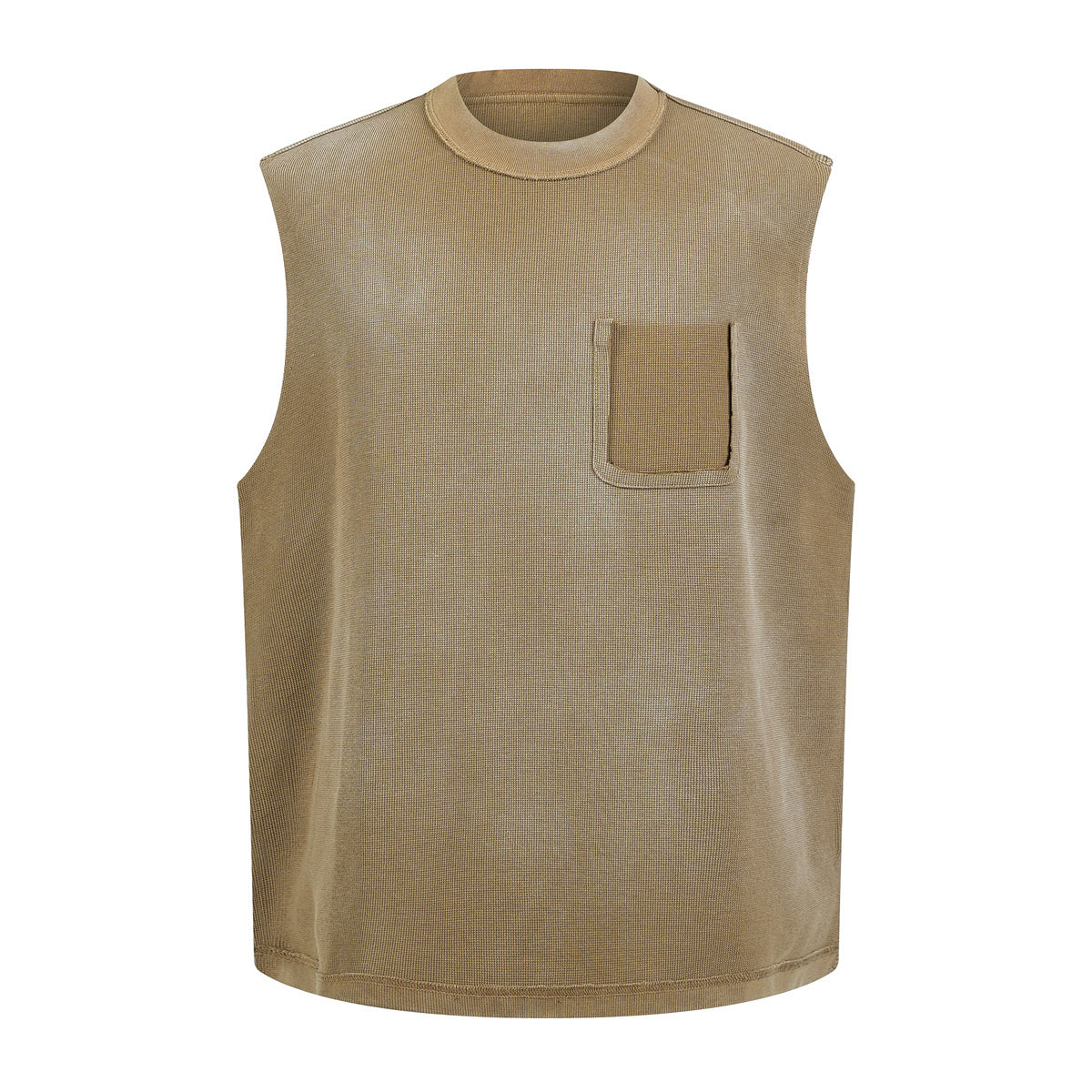 Midnight Utility | Sleeveless Pocket Knit Top - Santo 