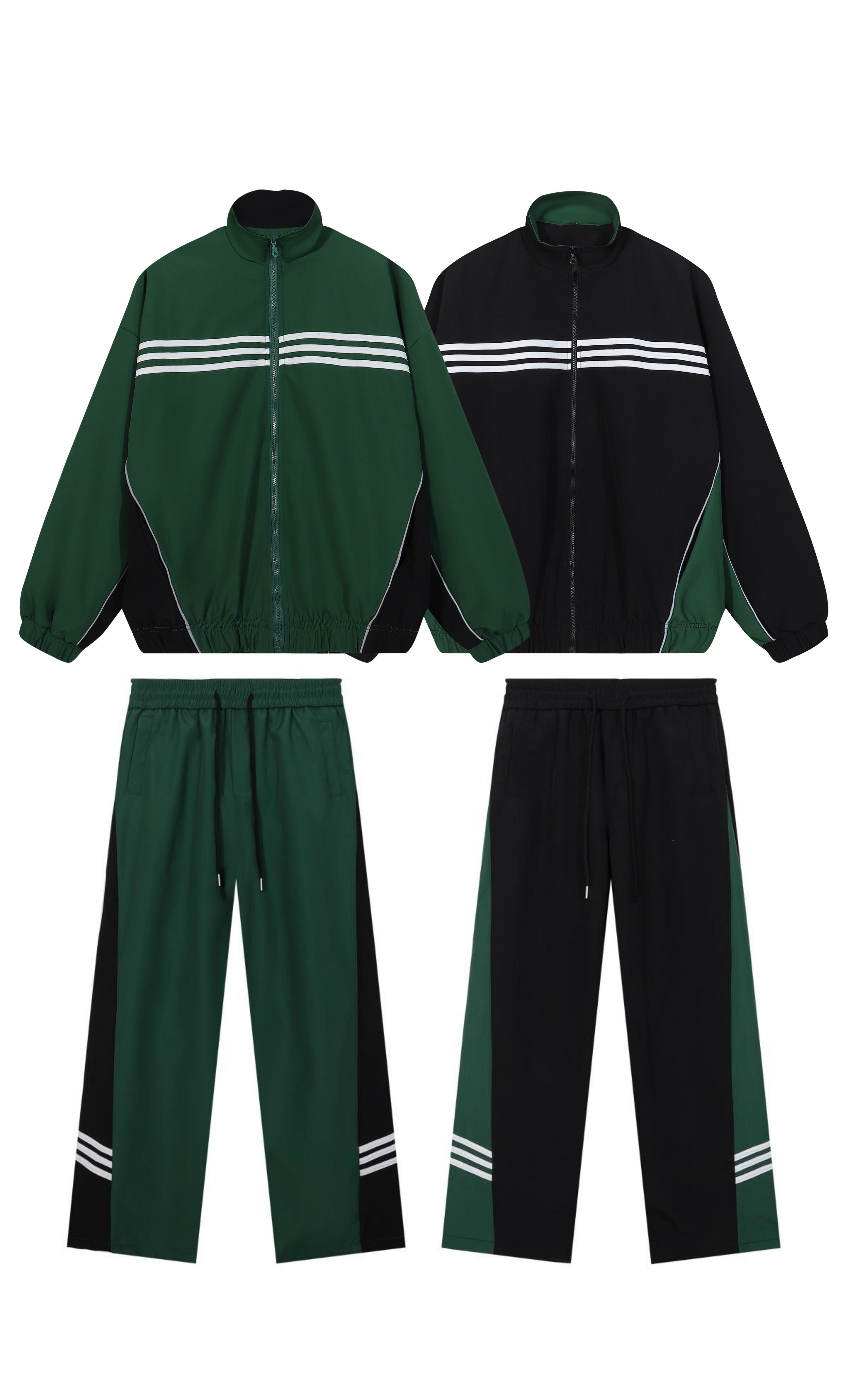 Sporty Design | Sleek Tracksuit Set