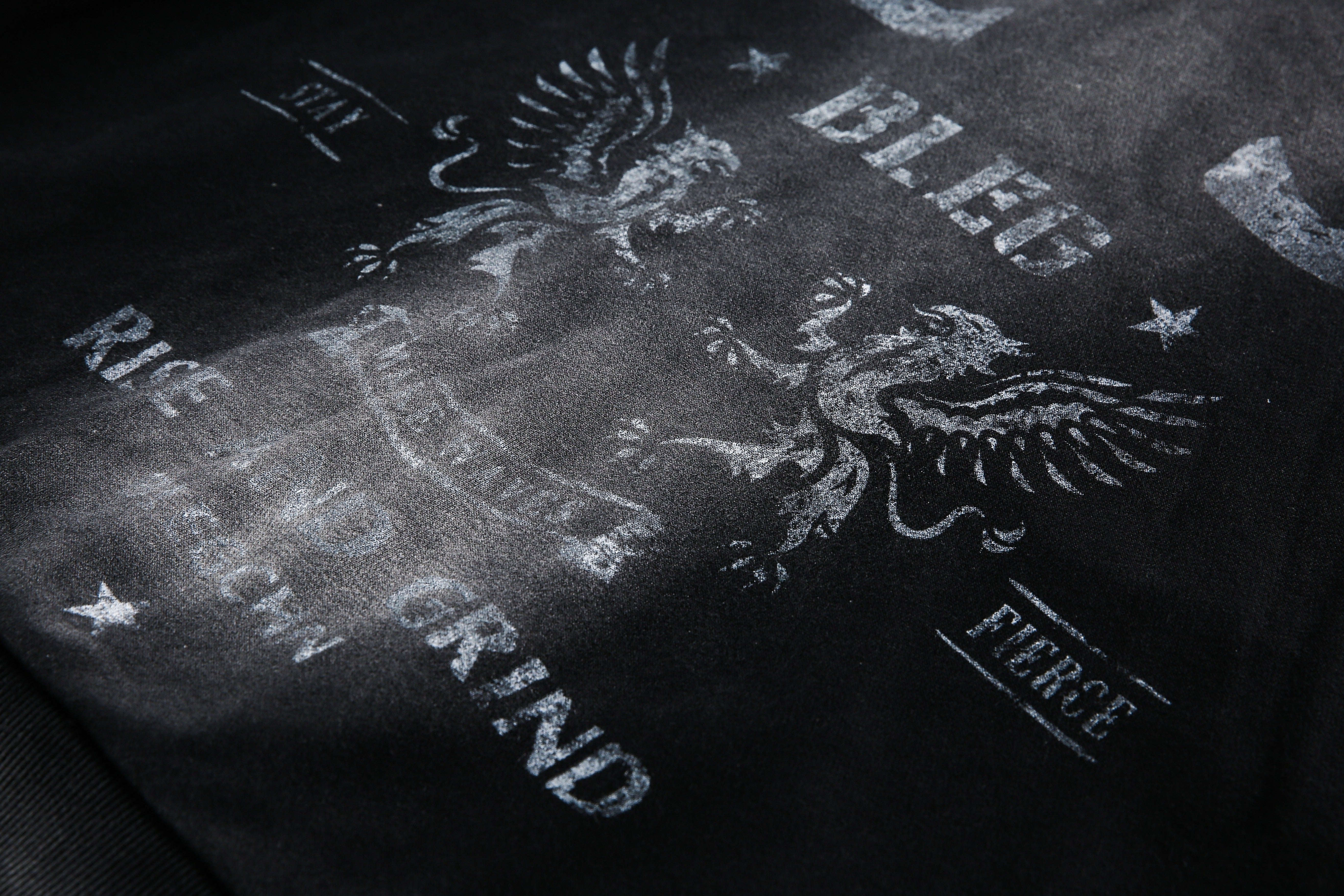 Grunge Street Print | Zip Up Hoodie