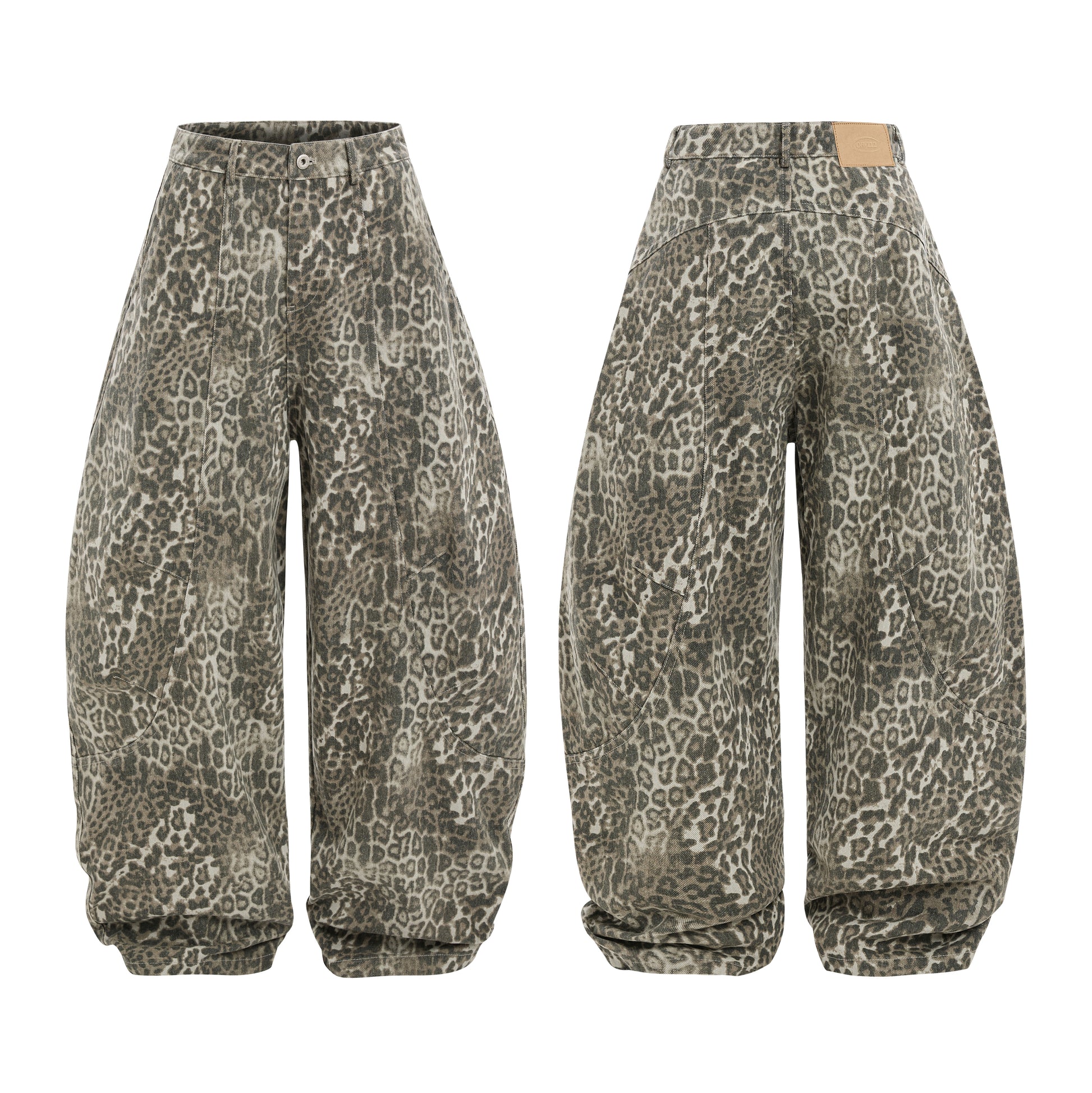 Leopard | Baggy Jeans - Santo 