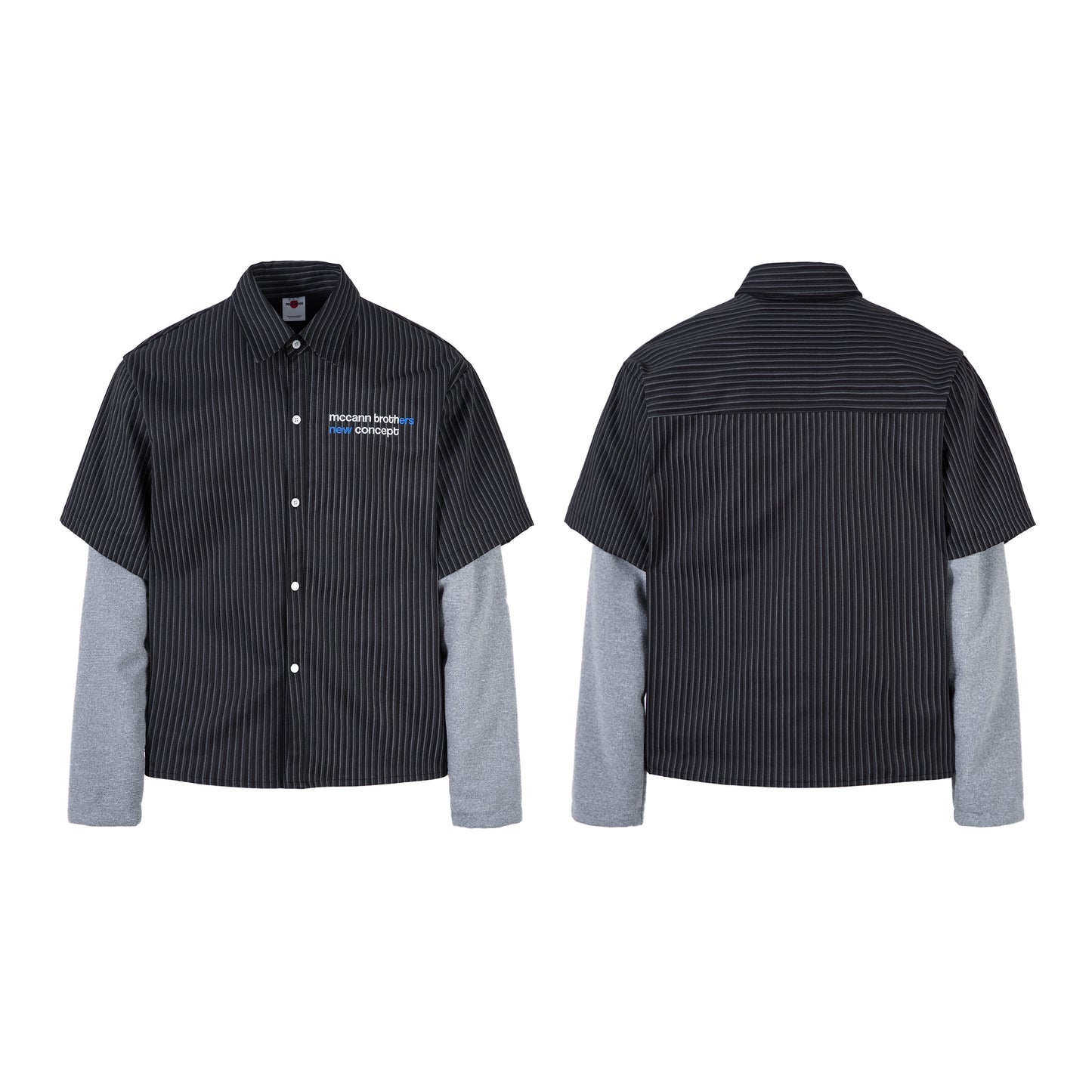 Striped Layered Design | Casual Sweatshirt - Santo 