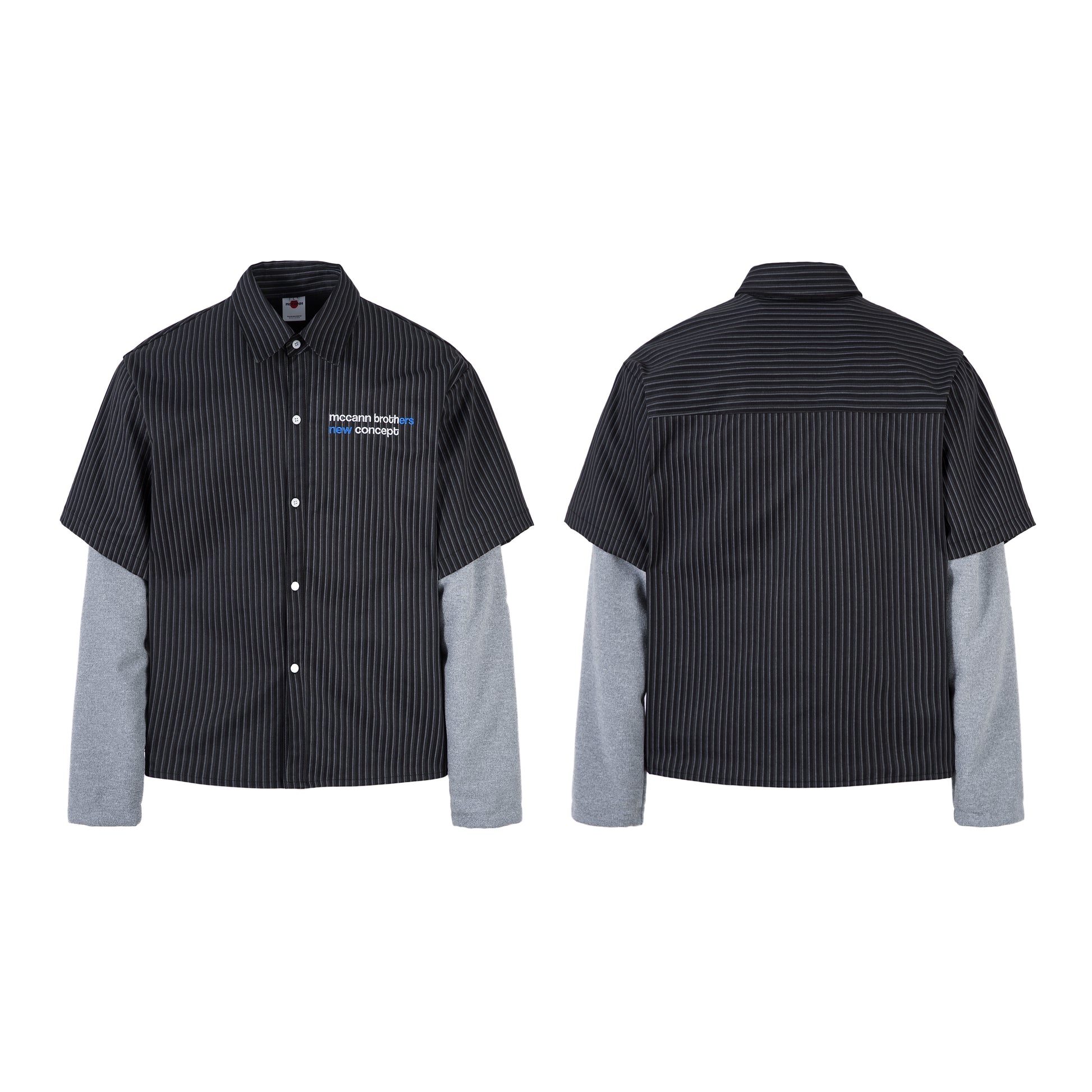 Striped Layered Design | Casual Sweatshirt - Santo 