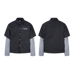 Striped Layered Design | Casual Sweatshirt - Santo 