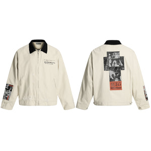 Magazine Graphic Patch | Zip Jacket - Santo 