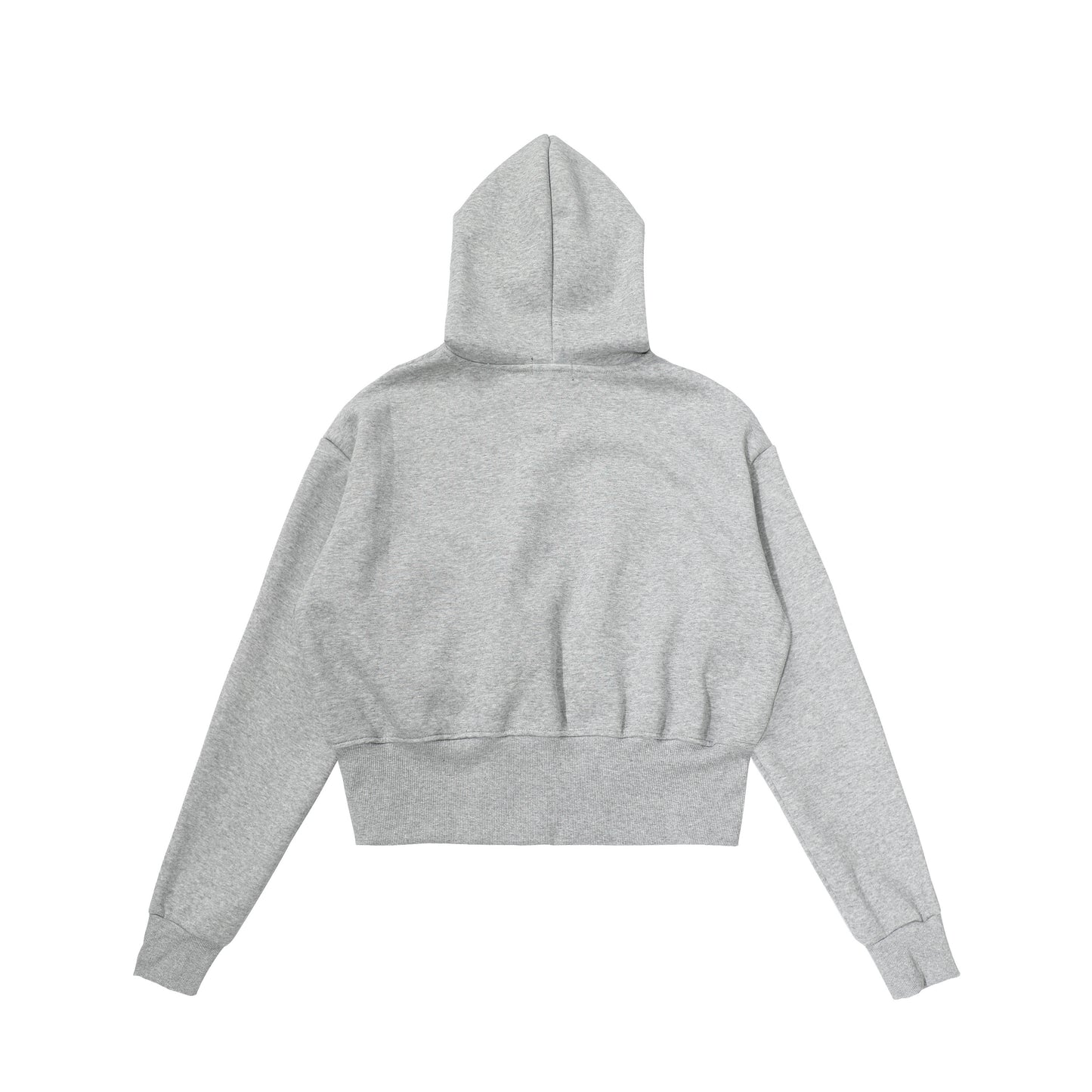 CrossCharm | Gothic Zip Hoodie with Leopard Lining