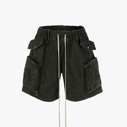 Starlight | Streetwear Star Print Denim Shorts