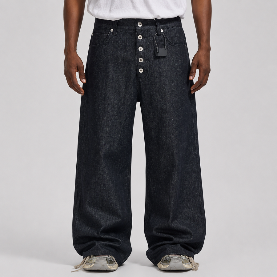 Giacca di jeans sfrangiata