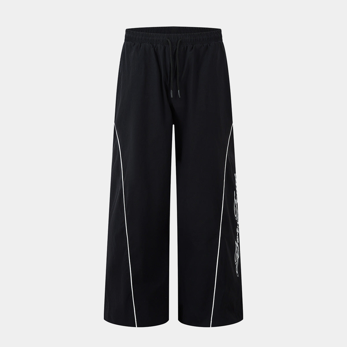 Football Crest Sweatpants | Baggy Cotton Fleece Trousers - Santo 