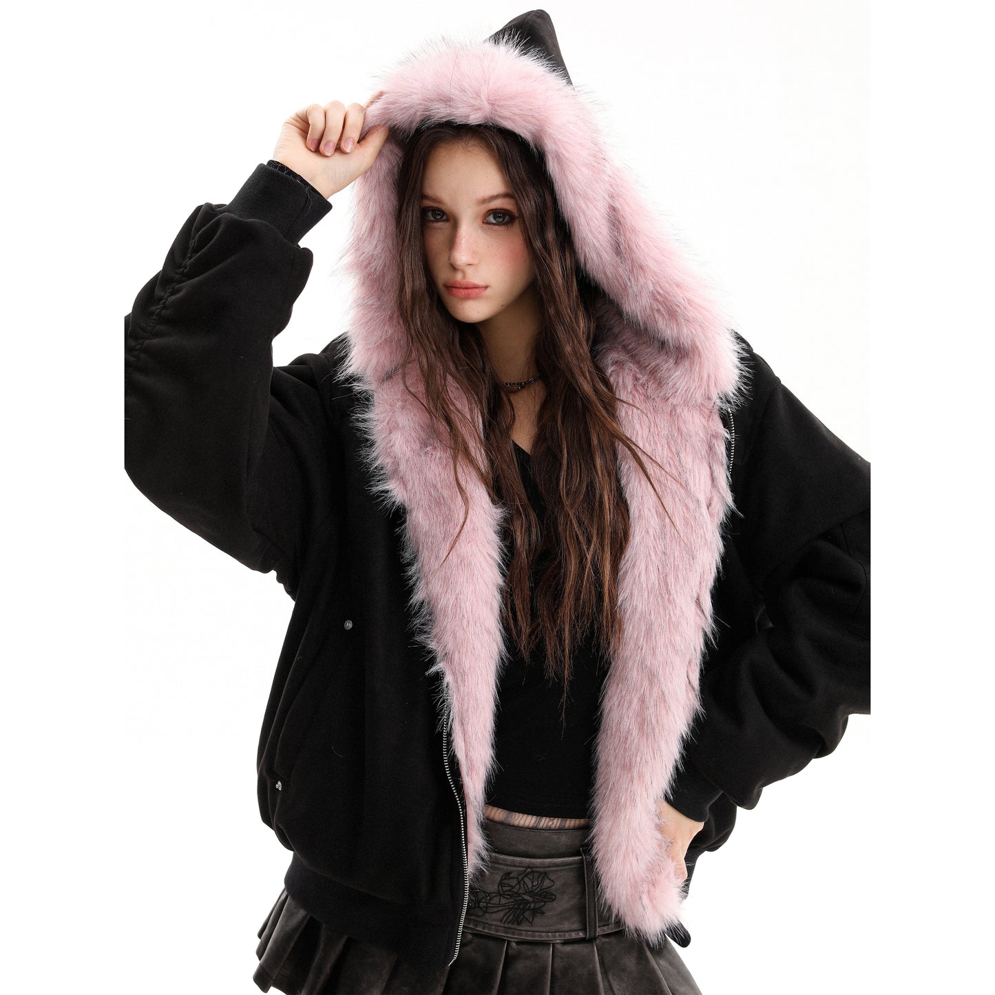 Reversible Fur | Winter Hooded Jacket