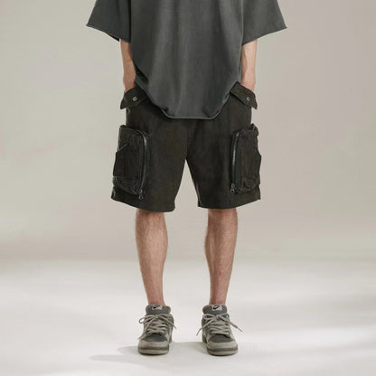 Starlight | Streetwear Star Print Denim Shorts