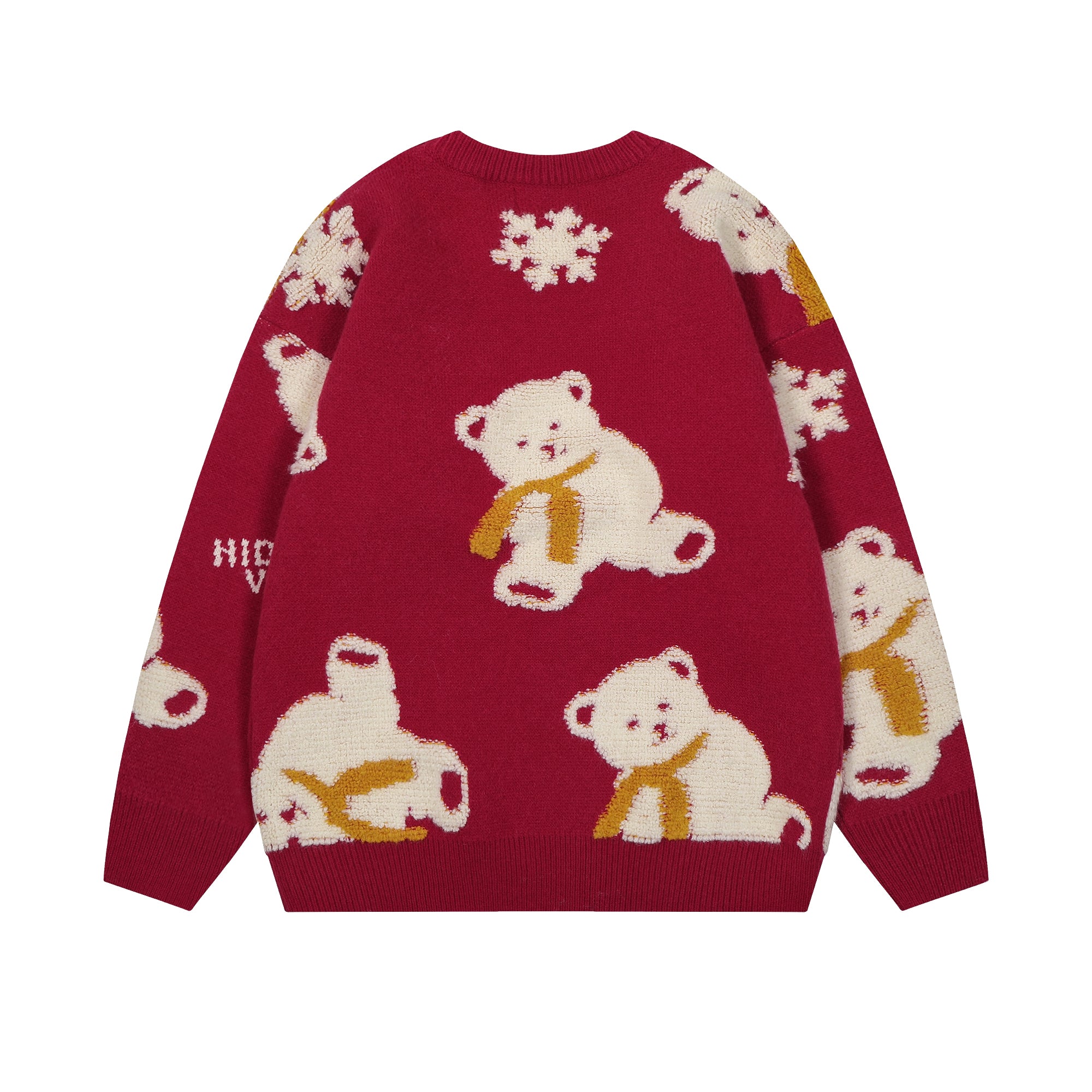 Polar Paws | Accogliente maglione a maglia con orsetto