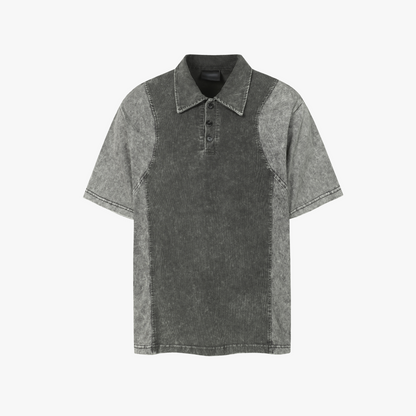 Panel Stitch Cotton T-Shirt