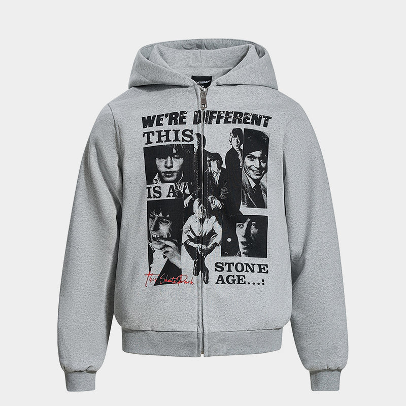 Retro Character Pullover | European American Streetwear Hoodie