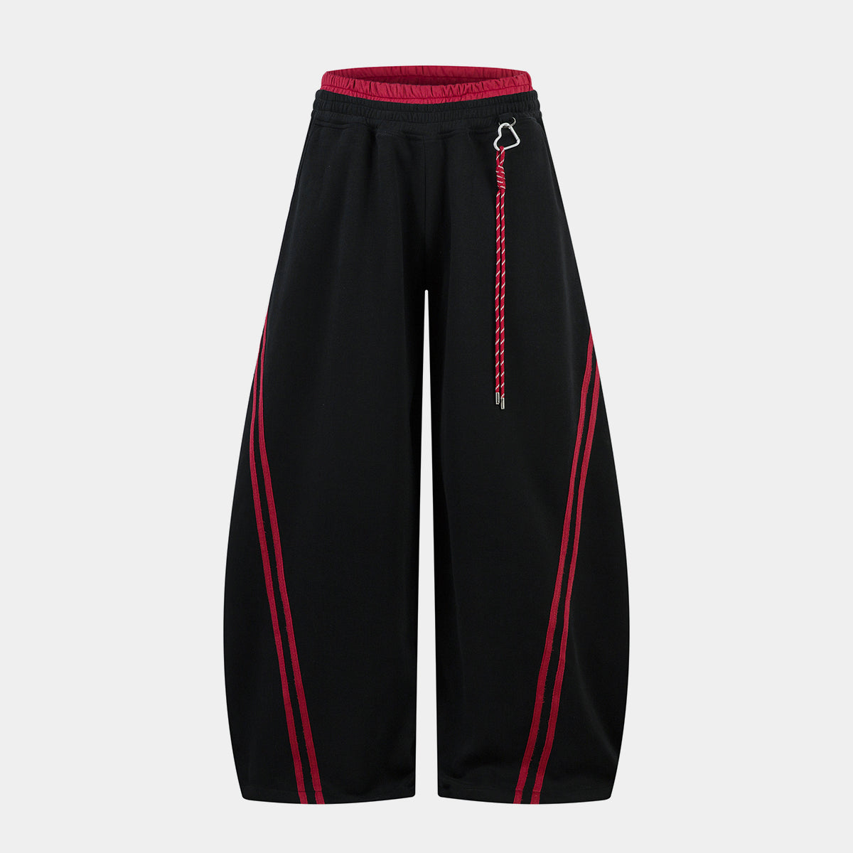 Red Stripe | Loose Street Pants