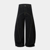 Men's Baggy Wide-Legged Black Jeans