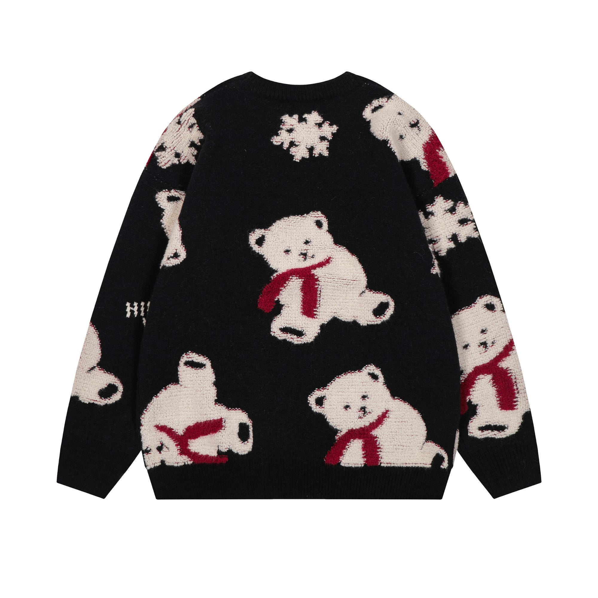 Polar Paws | Pull en tricot douillet avec motif ours en peluche