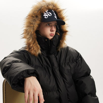 Urban Padded | Fur Hooded Puffer Jacket
