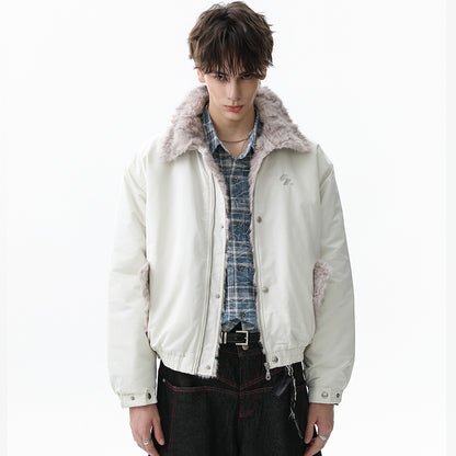 Faux-Fur Collar | Short Winter Jacket
