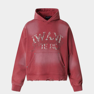 Heavyweight Washed Hoodie | American Streetwear Hoodie - Santo 