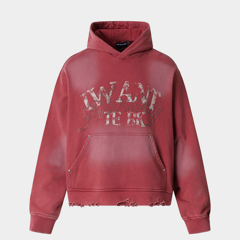 Heavyweight Washed Hoodie | American Streetwear Hoodie
